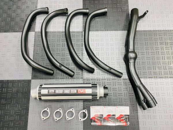 モリワキ　EMU フォーサイト セラトップ完成！！　GPZ400R マフラー「セラコート　セラミックコーティング」サムネイル