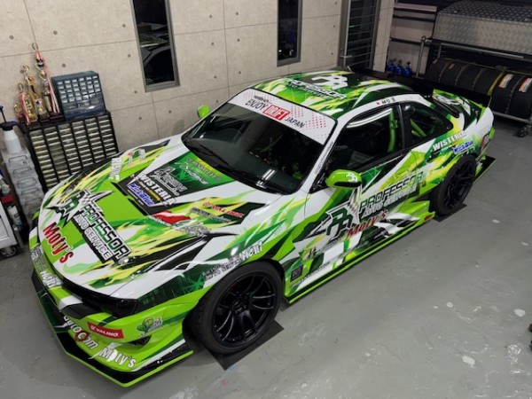 S14 シルビア バイナル施工完了！！リミットラインさん！！サムネイル